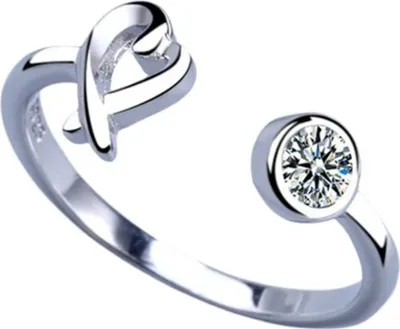 Produktbild von Ring Love aus 925 Sterling Silber von collezione alessandro
