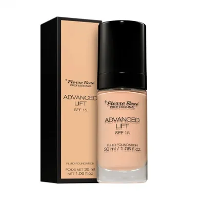 Produktbild von Pierre Rene Luxus Lifting Foundation SPF15 - Hellbeige 04, 30ml