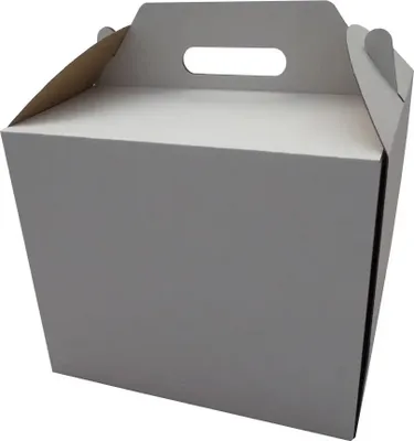 Obrázek produktu pro Cukrářská krabice s uchem 34 x 34 x 25 cm 10 kusů.