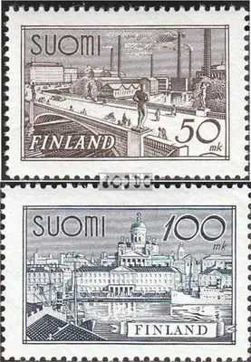 Produktbild von Briefmarken Finnland 1942 Mi 259-260 (kompl.Ausg.) postfrisch Freimarken