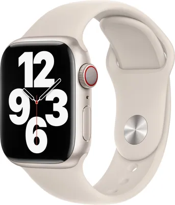 Produktbild von Apple Watch 41mm Starlight Sport Band Neu