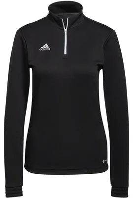 Produktbild von Adidas - "Entrada 22" Sweatshirt mit kurzem Reißverschluss für Damen PP760 (M) (Schwarz)