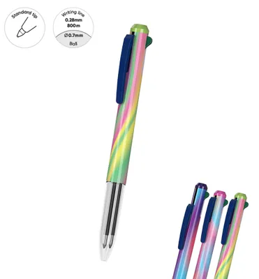 Produktbild von Druckkugelschreiber 3 in 1 Colorcross Matic 0,28mm 1 Stück sortiert