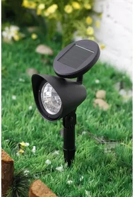 Immagine prodotto di Lampada solare GALIX - 3 LED - Nero