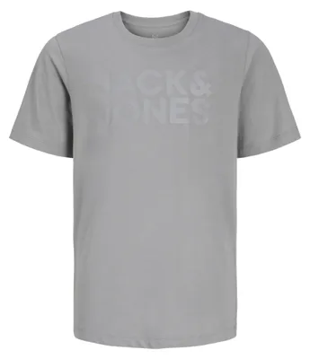Image de T-shirt Jack & Jones Jjecorp, logo, col rond, modèle junior