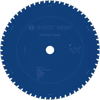 Produktbild von EXPERT Steel Kreissägeblatt, 305x2,6/2,2x25,4 mm, Z60