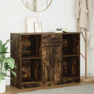 Produktbild von "2026 Promotion" Sideboard Wohnzimmer - mit Schublade - Räuchereiche - 101x35x76 cm Holzwerkstoff - Kommoden CC32312