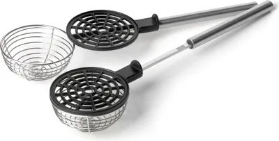 Produktbild von Stöckli 8320.0214, Fondueabschäumer, Edelstahl, Schwarz, Silber, Kunststoff, 2 Stück(e)