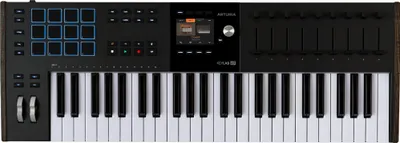 Zdjęcie produktu dla Arturia KeyLab Essential 49 mk3, 49 klaw., Przyciski, Obrotowy, Wysuwany, USB, 790 mm, 240 mm, 70 mm