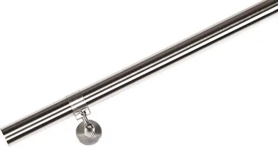 Produktbild von Pertura Handlauf-Set Edelstahl V2A Ø 40 mm L:3000 mm