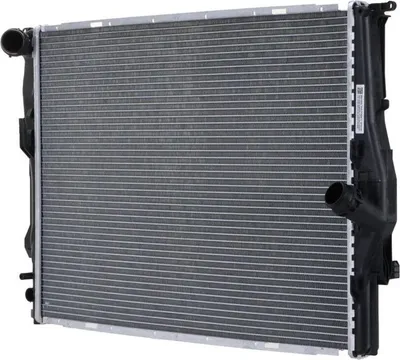 Zdjęcie produktu dla Chłodnica silnika Chłodzenie żebrami lutowanymi 600 x 458 mm HELLA m.in. do BMW serii 1