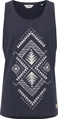 Produktbild von SOLID SDIsaak Herren Tanktop Shirt Muskel-Shirt mit Print Rundhals 100% Baumwolle Regular fit