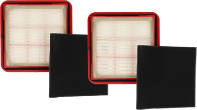 Produktbild von vhbw 2x Schaumstoff-Filter, 2x Motorschutz-Filter kompatibel mit Beko VCO 32804 AW, VCO 32801 AR, VCO 32801 AF, VCO 32802 AD, VCO 32803 AF Staubsauger