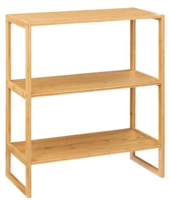 Zdjęcie produktu dla Półka łazienkowa Lab'n Modul, bambusowa, 69,5 x 33,5 x 84 cm