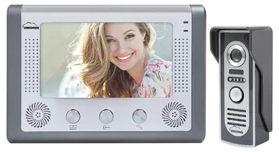 Image de Interface vidéo PNI SilverCloud, écran LCD de 7 pouces, caméra externe