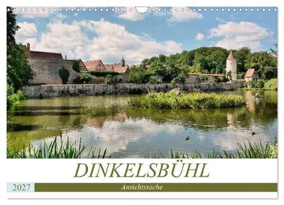 Produktbild von Dinkelsbühl - Ansichtssache (Wandkalender 2027 DIN A3 quer), CALVENDO Monatskalender