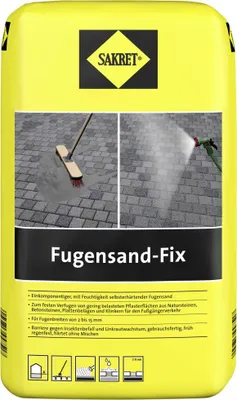 Produktbild von SAKRET Fugensand fix grau 15 kg
