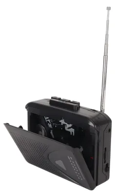 Obrázek produktu pro Přenosný kazetový rekordér s vestavěnými reproduktory - FM/AM rádio - 3,5 mm jack - USB napájení - HiFi zvuk - Podporuje kazety