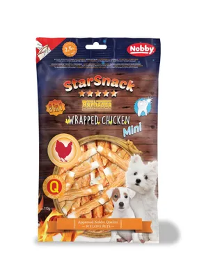 Produktbild von Nobby STARSNACK MINI Wrapped Chicken 113 g