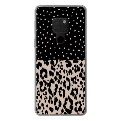 Produktbild von MuchoWow® Handyhülle Schutzhülle Hülle für Huawei P40 Lite Panther Druck - Tiere - Design Silikon Softcase Handy Hülle - Handy