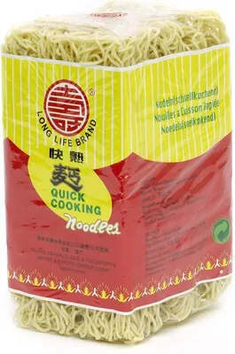 A package of quick cooking noodles.