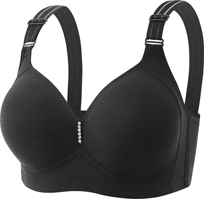 Produktbild von Damen-BH, bügellos, verstellbarer Schultergurt, Push-up, bügelfrei, dünn, feuchtigkeitsableitend, Unterwäsche für den Alltag
