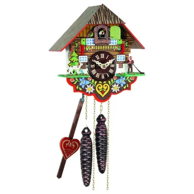 Produktbild von Engstler - 415 - Kuckucksuhr - 1-Tag-Kettenzugwerk - Nussbaum