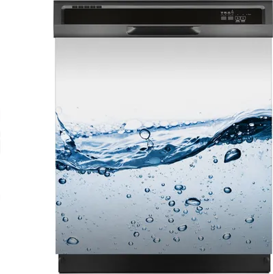 Produktbild von Magnete Dekorative 60x60 cm Küche Magnetmatte Spülmaschine - Spritzen Wasser