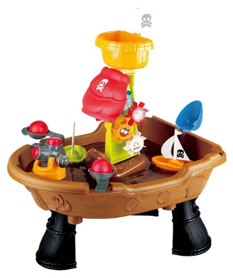 Produktbild von Playgo Spielwassertisch Piratenschiff, 20 Stk.