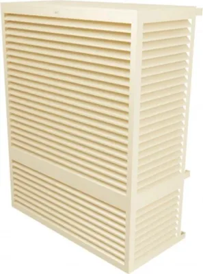 Produktbild von DECOCLIM Aluminium Schutzgehäuse RAL1015 Option XXL, Innenmaße: H 1700 x W 1310 x D 650-800