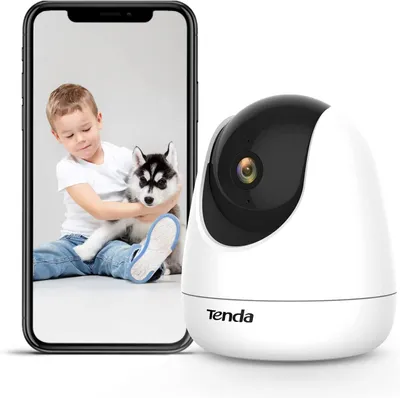 Produktbild von Tenda CP3, IP-Sicherheitskamera, Drinnen, Kabellos, 12 m, Intern, 2400 MHz