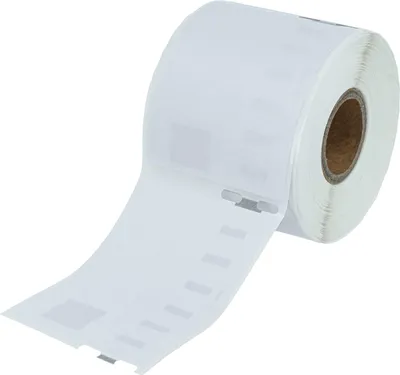 Produktbild von vhbw Rolle 54mm x 70mm (320 Etiketten) Ersatz für Dymo 99015 für Drucker Weiß