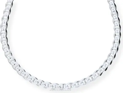 Produktbild von Kette Silber 925 Stegpanzer JL05-0002-18 JuwelmaLux 50 cm