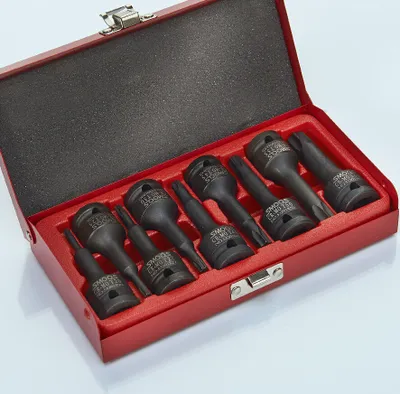 Produktbild von 9-teiliger Torx-Kraftnuss-Satz 1/2"