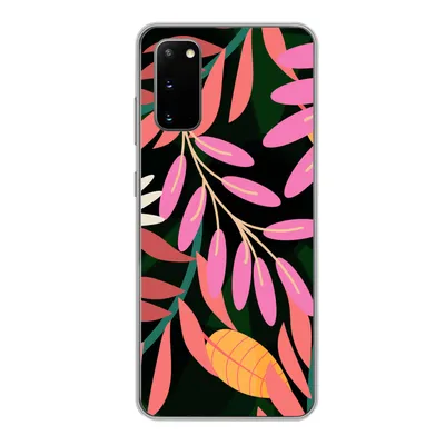 Produktbild von MuchoWow® Handyhülle Schutzhülle Hülle für Samsung Galaxy S20 Tropisch - Blumen - Muster Silikon Softcase Handy Hülle - Bild