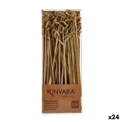 Image de Baguettes nouées en bambou (24 pièces)