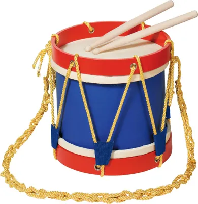 Produktbild von Goki 61929, Spielzeug-Musikinstrument, Trommel, 3 Jahr(e), 800 g, Blau, Rot