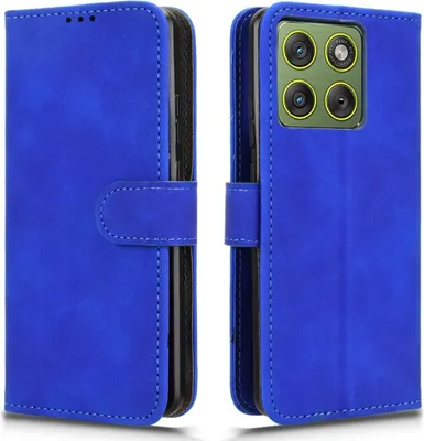 Produktbild von Motorola Edge 70 Hülle - Coverup Klapphülle - Blau