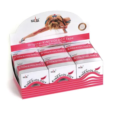 Produktbild von NASARA Kinesiologie-Tape | 5cm x 5m (6er Box)