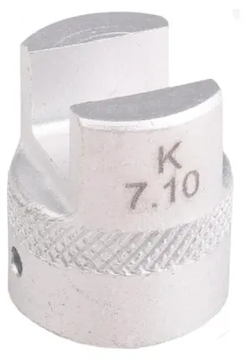 Produktbild von Bikeservice Speichenschlüssel zum Festziehen, 7,1 mm, Alu