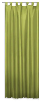 Produktbild von Schlaufenschal grün kiwi 140x245 cm halbtransparent Vorhang Schlaufen Gardine Alex