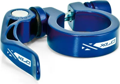 Produktbild von XLC PC-L04 Sattelstütz-Klemmring Ø 34,9 mm, Alu, mit Schnellspanner, blau