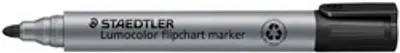 Produktbild von STAEDTLER Flipchartmaker Lumocolor 356-9 2mm Rundspitze schwarz