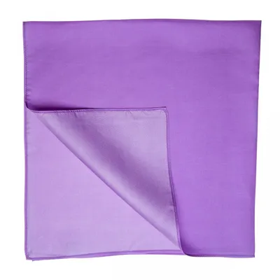 Produktbild von Seidentuch Halstuch lila flieder Twillseide 70x70cm