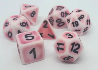 Produktbild von Würfelset Antique: Pink (7)