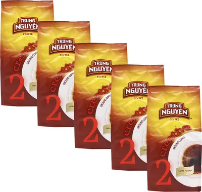 Produktbild von Trung Nguyen Creative 2 Vietnam Kaffee Arabica Robusta gemahlen 5x250g