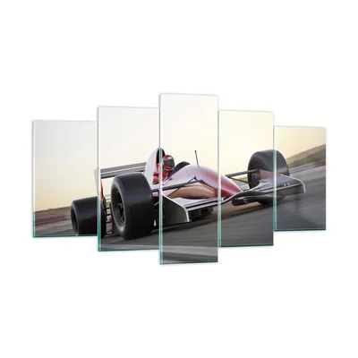 Produktbild von Bilder auf glas - Formel 1 Rennen Strecke Geschwindigkeit - 160x85cm - Glasbilder - Wandbilder - Kunstdruck - Wanddekoration aus Glas - Glas Bilder - Wandbild auf Glas - GEA160x85-2423