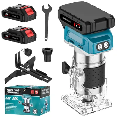 Produktbild von Akku-Elektro-Trimmer, bürstenloser Motor, einstellbare Geschwindigkeit, Mit 2 Batterien