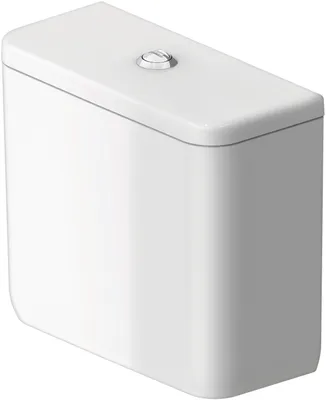 Immagine prodotto di Duravit Collection One Réservoir de chasse, raccordement en bas à gauche, 6 litres, 395x180mm, 0947100005, 0947100005