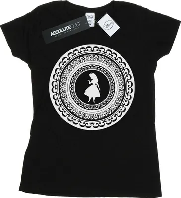 Produktbild von Disney - "Alice in Wonderland" T-Shirt für Damen BI6779 (XXL) (Schwarz)